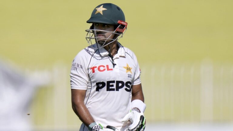 Babar Azam dropped as Pakistan ring changes to their Test squad